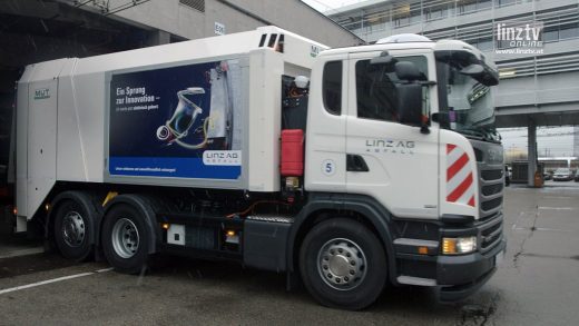 LINZ AG Hybrid-Müllwagen